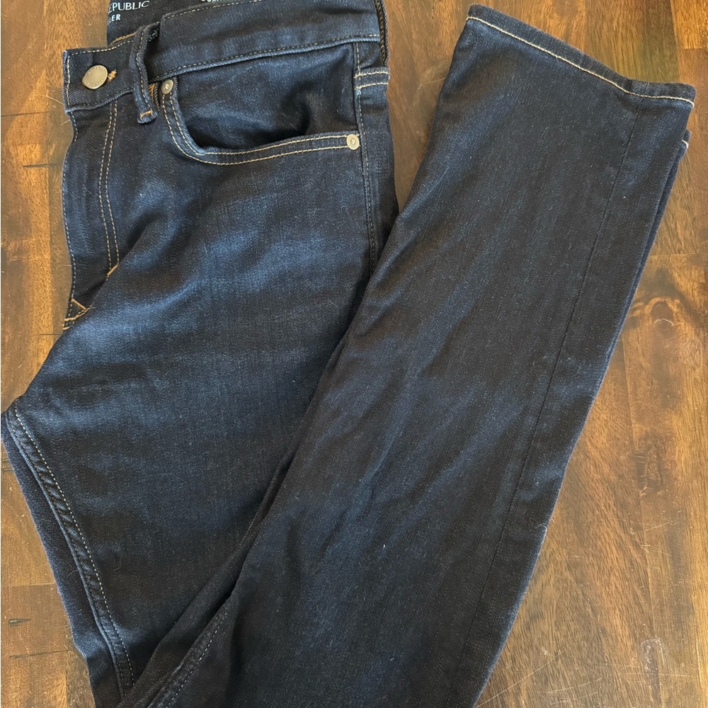 Banana Republic Indigo Traveler Jeans